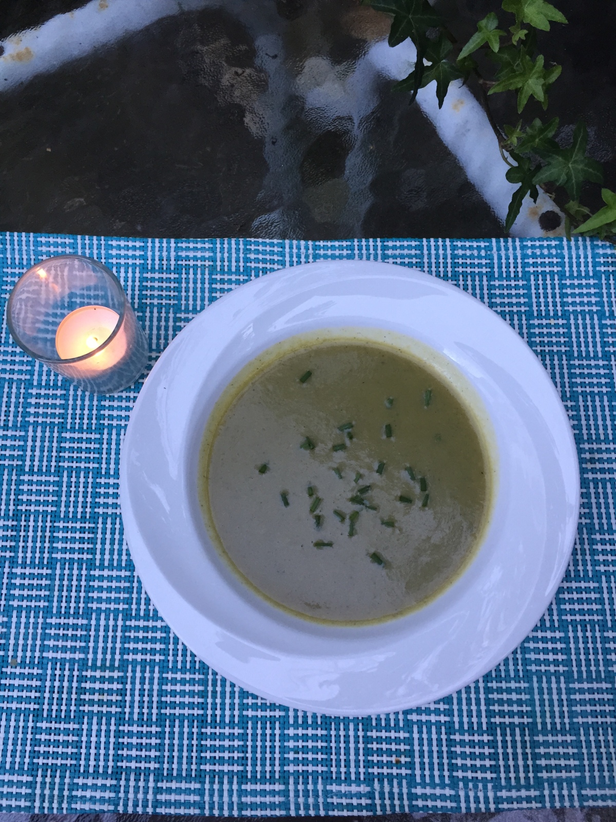 Dining Al Fresco with a Cool Soup